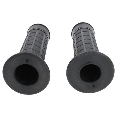 Motorrad-Lenker Handgriffe Aus Gummi, Schwarz – Für 7/8" & 1" Lenker, Universal