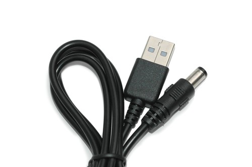 90cm USB Black Charger Cable for SNOM M9 M9r AU1050605b AU1050607e DECT Handset - Picture 2 of 5