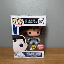 DC Super Heroes White Lantern Superman Funko Pop 57 Fugitive Glow in the Dark