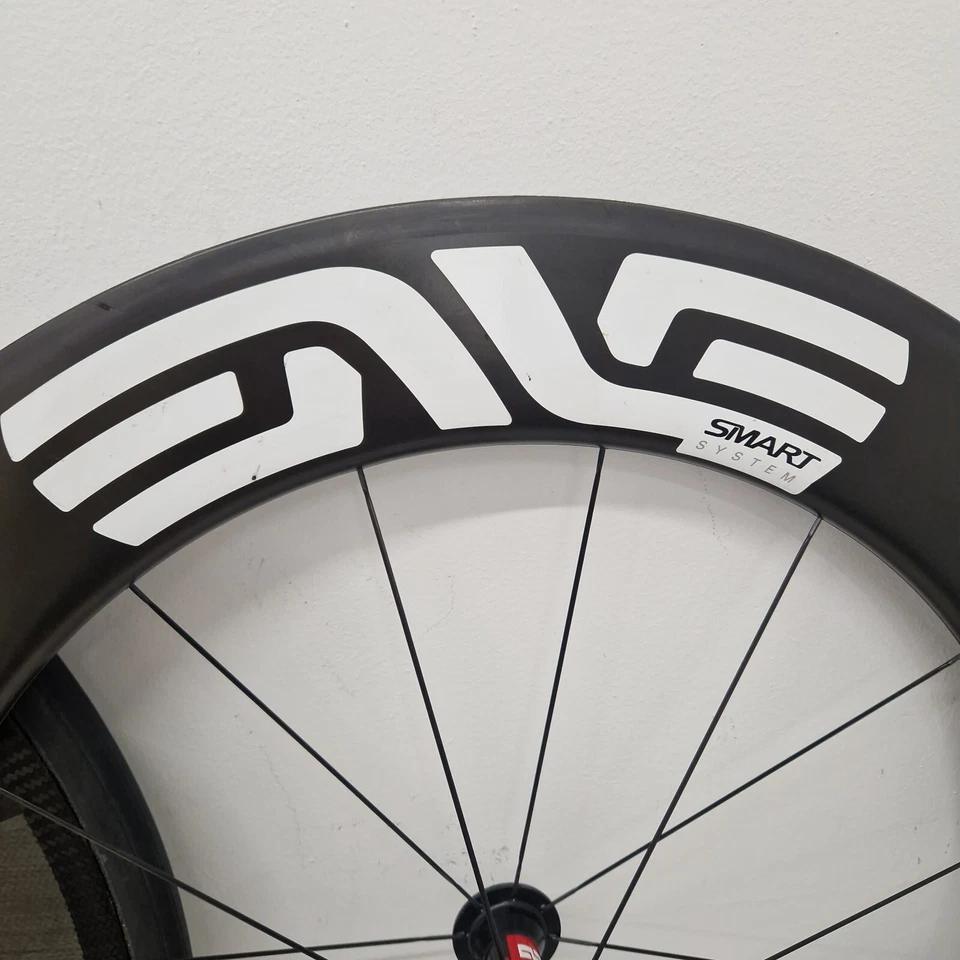 Enve / Drag2Zero TT bike wheelset. Rim brakes, Tubular. - Image 4 of 4