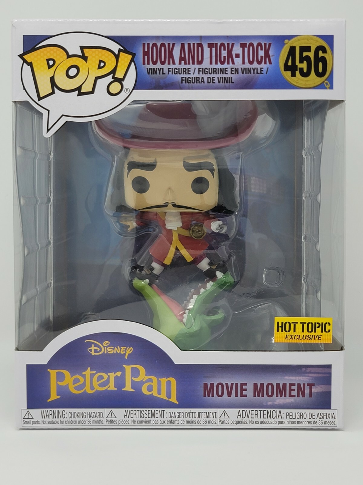 captain hook and tick tock croc pop