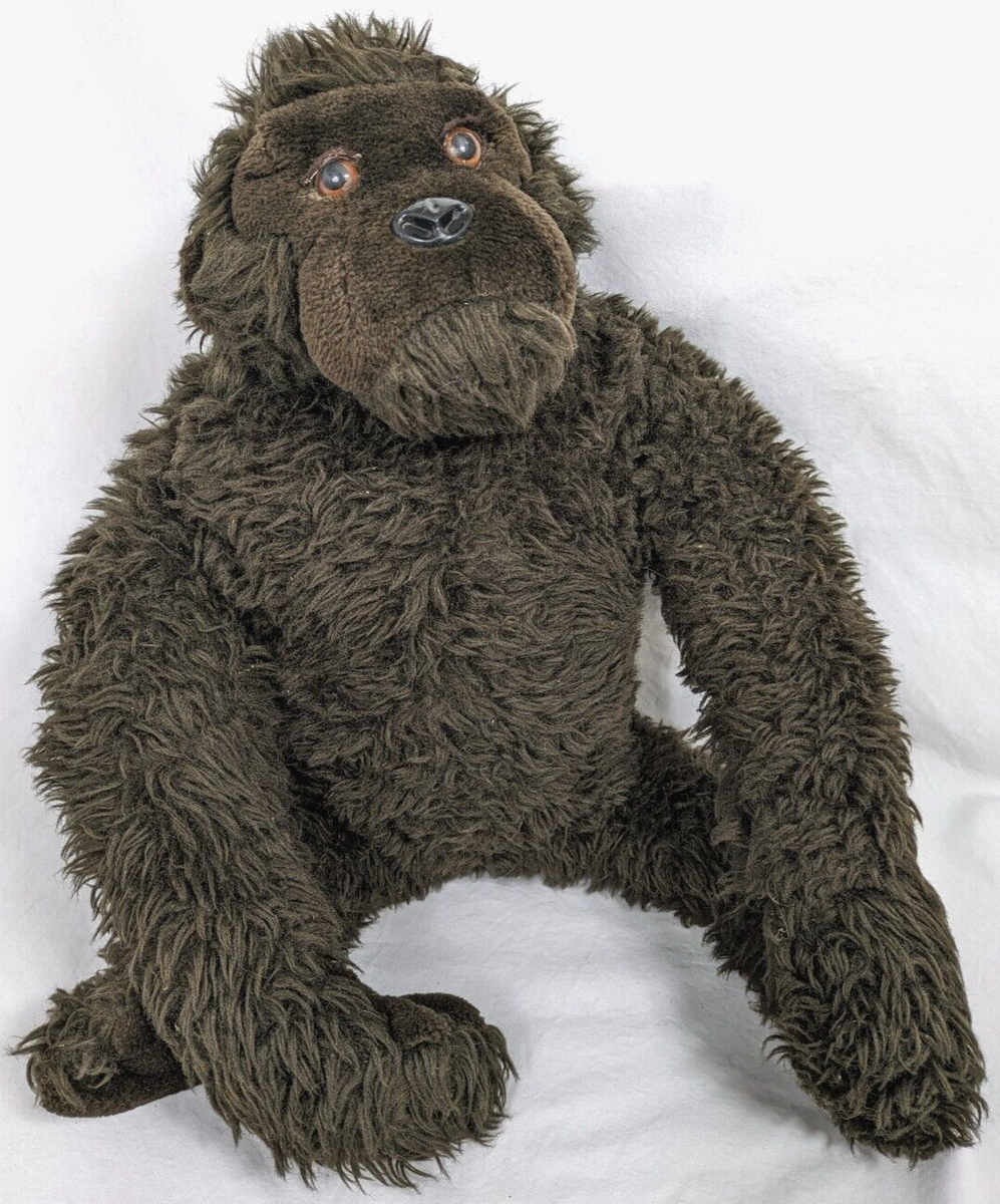 1975 Vtg R. DAKIN & CO Poseable Stuffed Gorilla 70's Monkey Ape