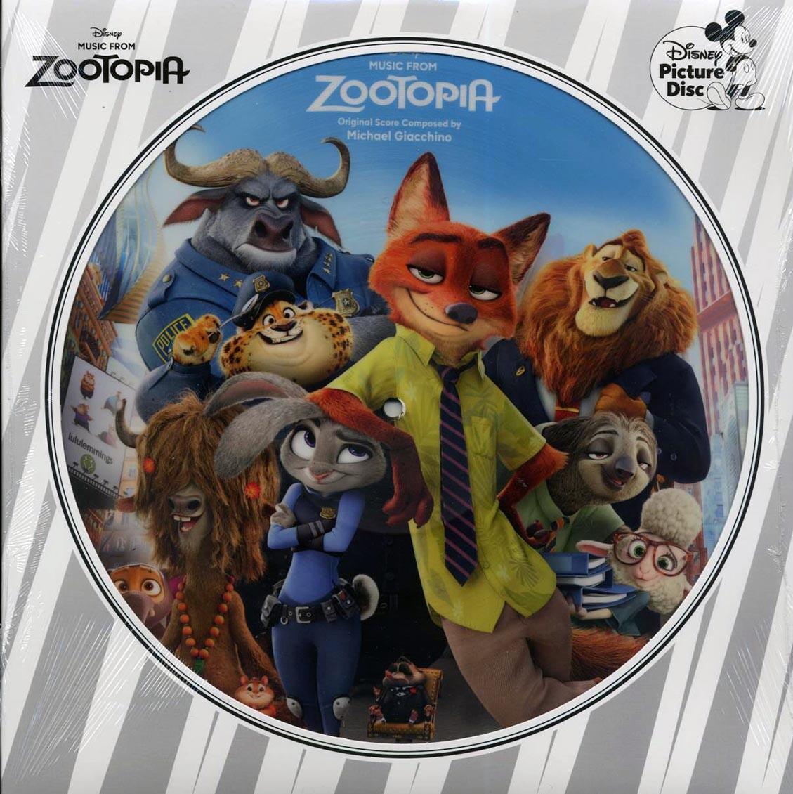 米LP Michael Giacchino Music From Zootopia (Original Score) D003738701 Walt Disney Records 未開封 /00260 Michael Giacchino - Music From Zootopia (Original Score