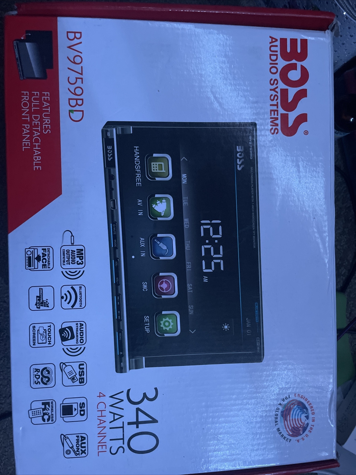 W./ Bluetooth, Touchscreen, Usb, Aux, And More.