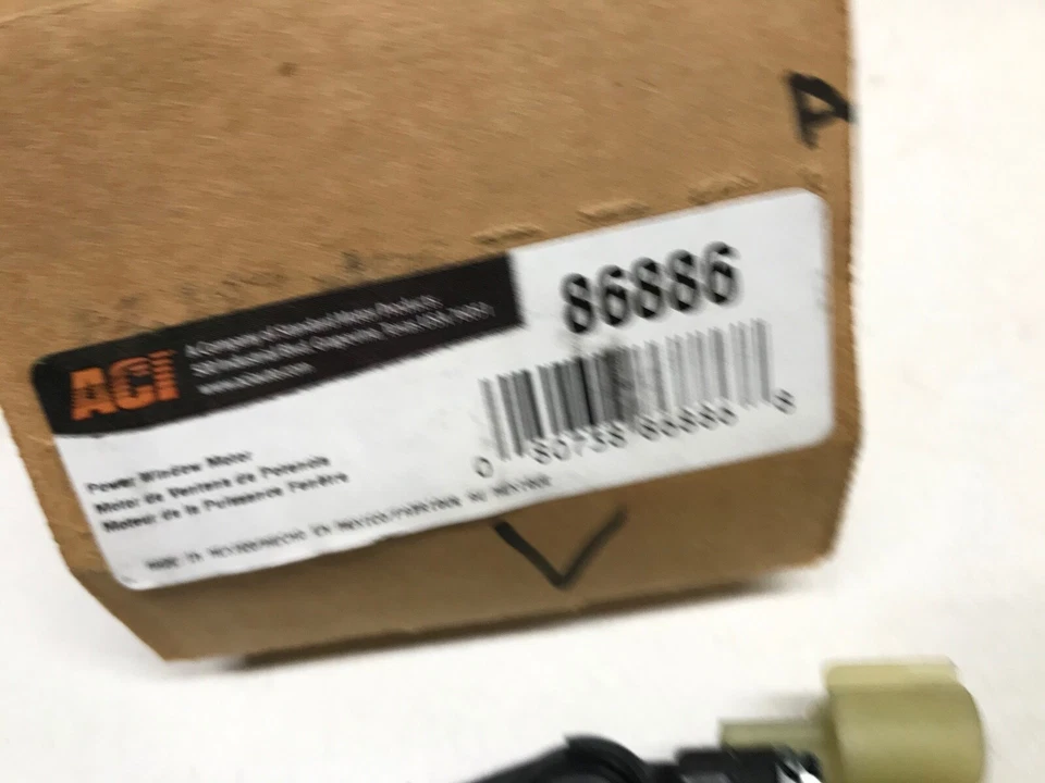 Motor de ventana eléctrica ACI/Maxair 86886 para Chrysler, Dodge ENVÍO RÁPIDO Foto 3 de 3