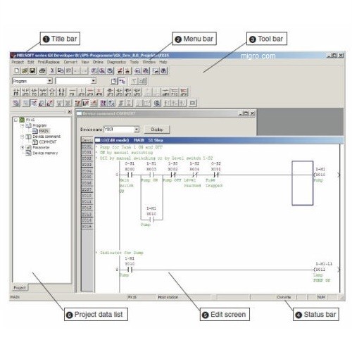 PLC Training Kit Ladder Logic Professional Programmable Controller, w ...