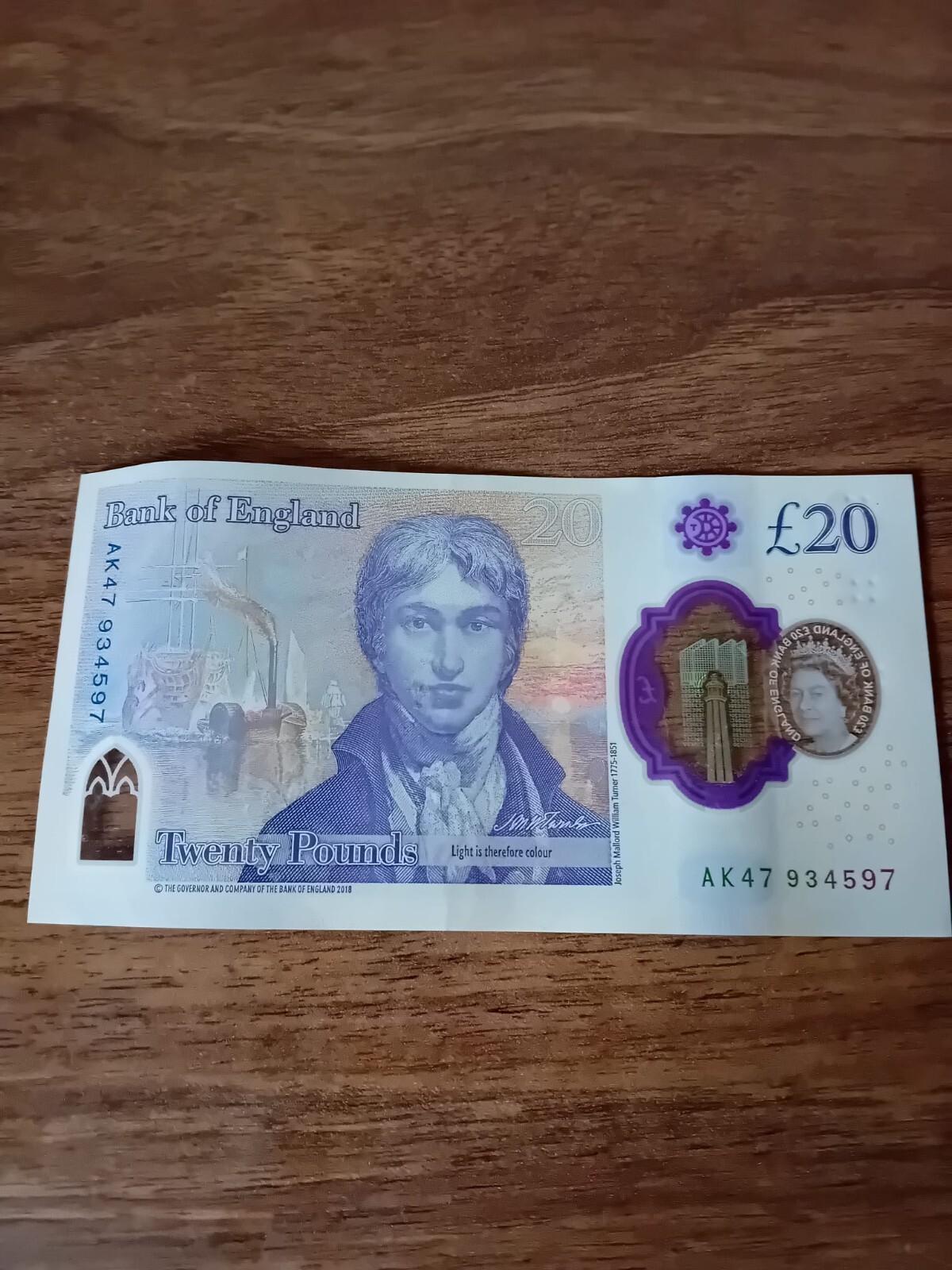 Rarest Pound Notes AK-47 20 Pound Note Rare Collectible Good Condition Circulated ...