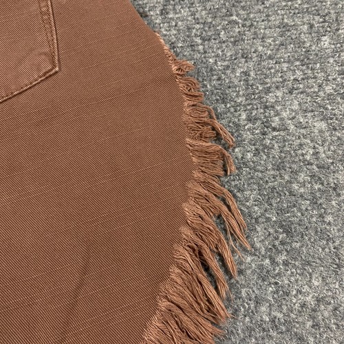 One Teaspoon Free People Frankies Cutoff Denim Shorts Womens 26 Brown Distressed - Picture 17 of 17
