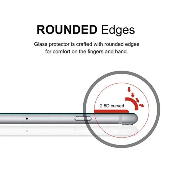 For Nokia C5 Endi Tempered Glass Screen Protector Shockproof Premium Guard Clear - Image 4 of 4