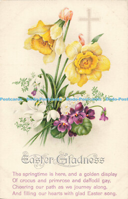 R204150 Osterfreude Der Frühling ist da und ein goldenes Display 2126 4 Grüße