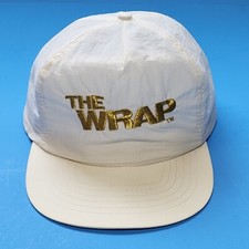 Winston The Wrap Vintage Snap back Hat Baseball Cap Tobacco Advertising Nylon