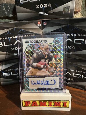 2024 Panini Mosaic Dalton Hilliard #am-dhd AUTO New Orleans Saints 