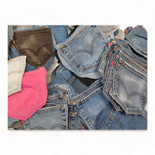 Vintage Levi&rsquo;s Pockets Levi Red Tag Pockets x 50 Wholesale / Job Lot / Resell