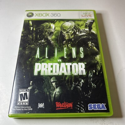 Aliens vs Predator Xbox 360 (2010) Complete with Manual - CIB