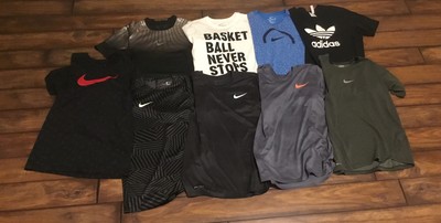 nike and adidas t shirts