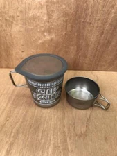 Snow Peak x Nissin Cup Noodle Cooker Set 800ml Titanium SCS-070 No box New