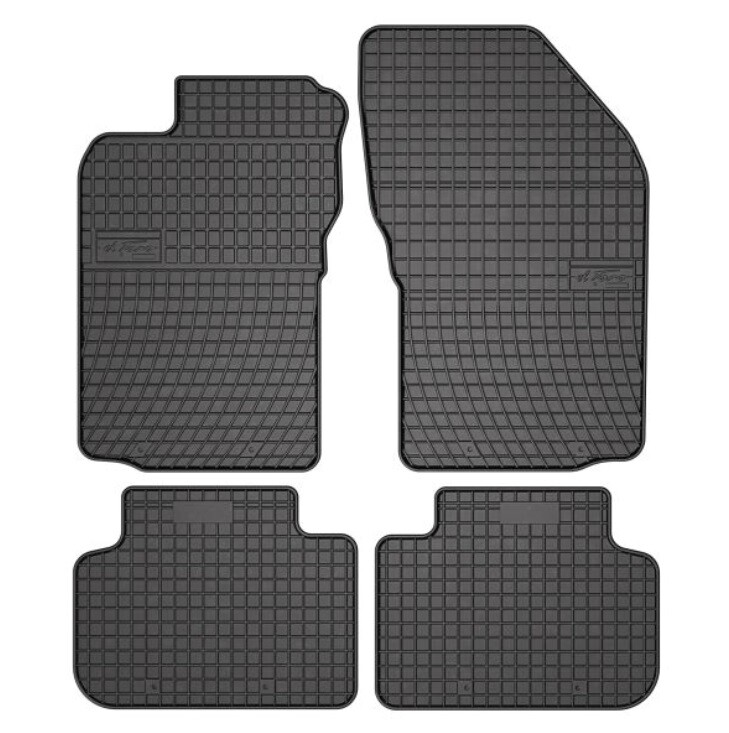 Tapis sol Alfa Romeo 147 noir sur mesure contre l'usure du plancher