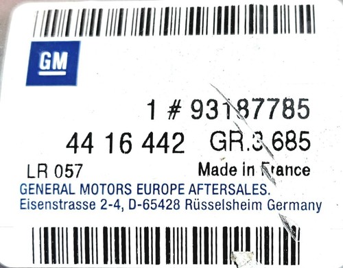 Original Opel Katalysator KAT Movano A, Vivaro A - 2.2DTi 2.5DTi - 93187785 - Bild 3 von 4