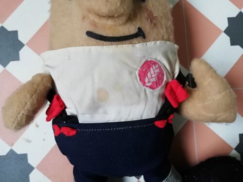 Vintage Weetabix Crunch doll Sleepee Heads soft toy advertising promotional rare - Picture 5 of 14