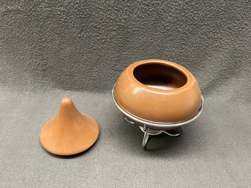 Hershey’s Kisses Dessert Fondue Chocolate Candy Dish Ceramic Home Decor 5.75” - Picture 2 of 8