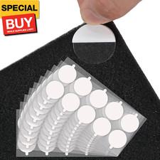 100Pcs Double Sided Tape for Acoustic Foam Panels, Removable Mounting Tape Wall