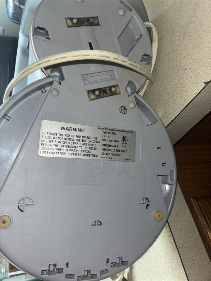 Philips SENSEO Coffee Cappuccino Maker White HD7810 Single Serve FOR