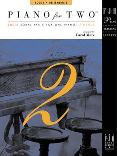 Piano for Two - Book 5 by Carol Matz: Used