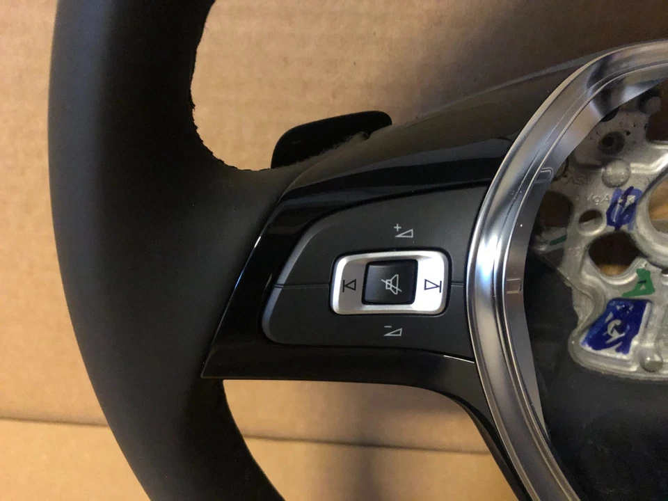 Vw Golf 7 Polo 2G Multifunktions lenkrad Schaltwippen Leder Lenkrad 2G0419091CB - Bild 2 von 4