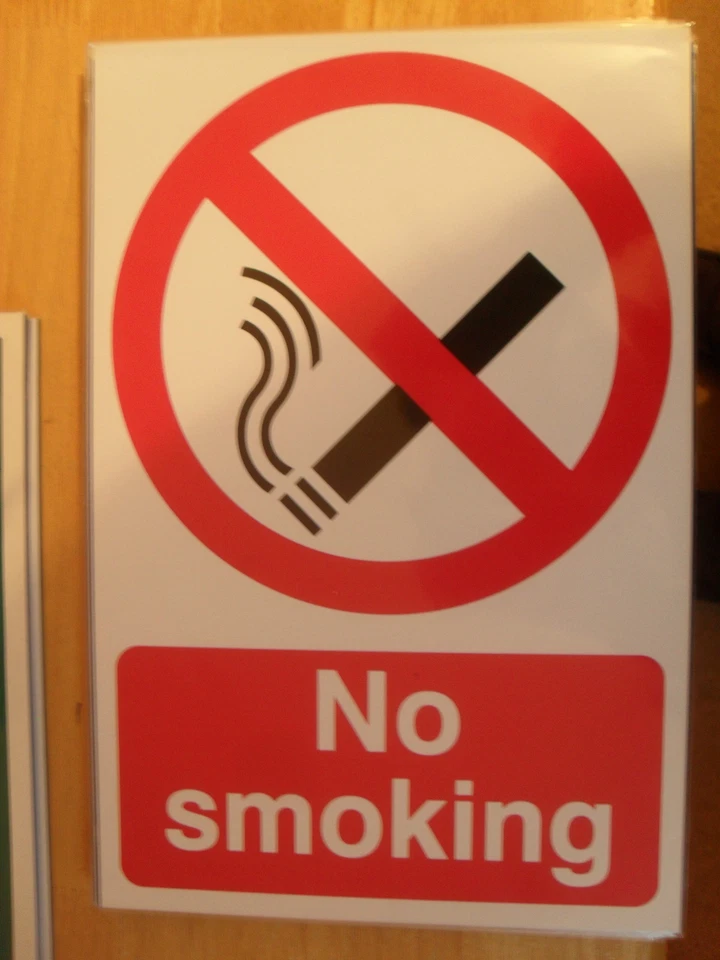 SPECTRUM INDUSTRIAL GESUNDHEIT & SICHERHEITSSCHILD RAUCHENVERBOT