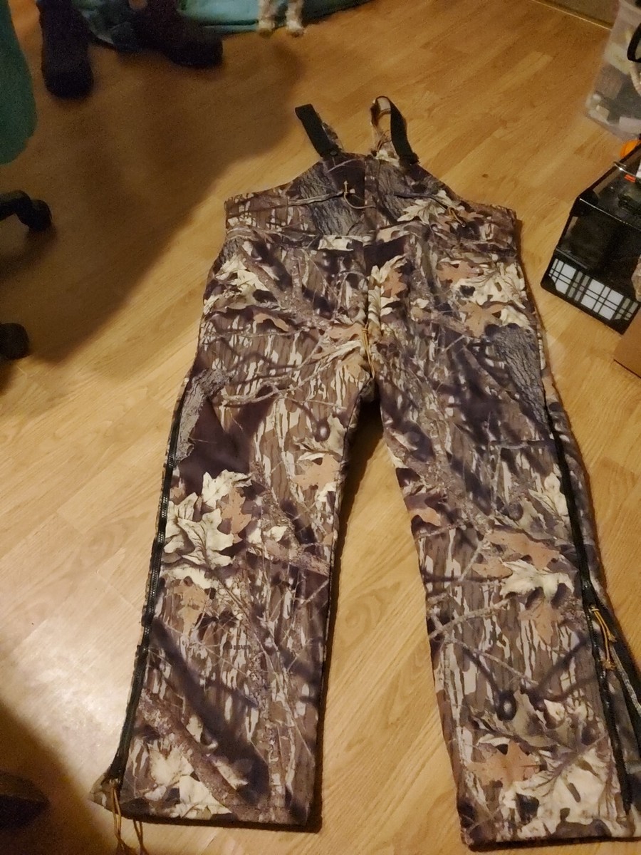 Wolf Mountain Insulated Mens Overall Bibs Winter 2XL Reg Mossy Oak - Main Image