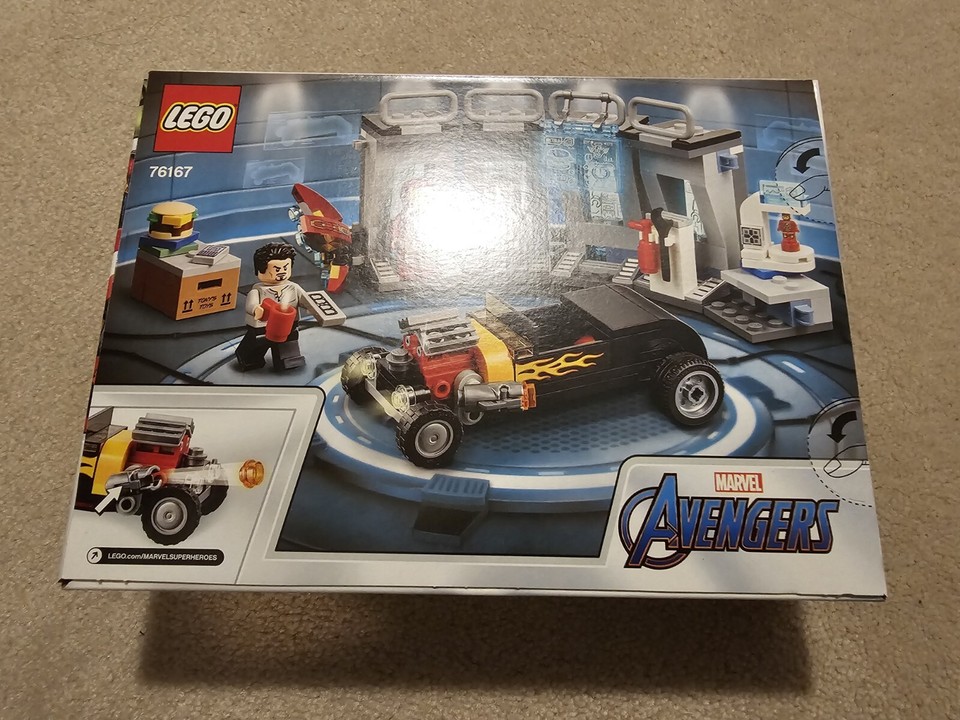 LEGO 76167 Marvel Avengers Iron Man Armory New Sealed | eBay