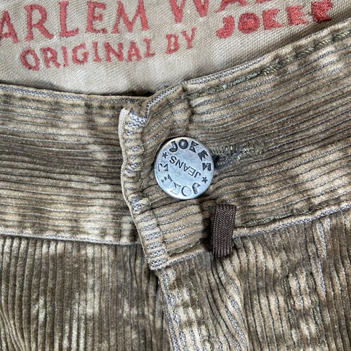 Joker Harlem Walker Brown Straight Regular Corduroy Trousers - Mens W34 L34 - Picture 5 of 14