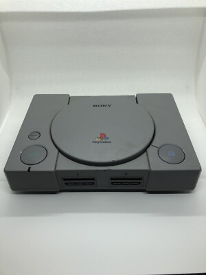 Original Sony Playstation 1 Konsole Retro Nostalgie Vintage Gaming Ratität Grau