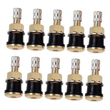 10 Piece TR501 Brass Valve Stems for Commercial Vehicles. Fits TR501 10pcs