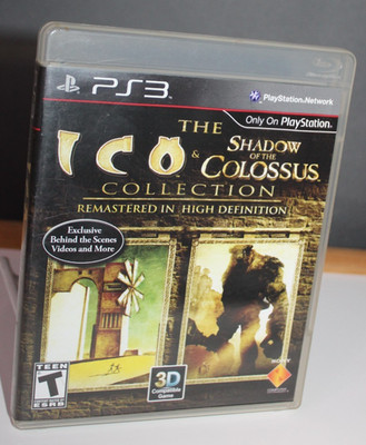 Sony Playstation 3 PS3 Colossus Collection The Shadow Of Colossus 3D Compatible