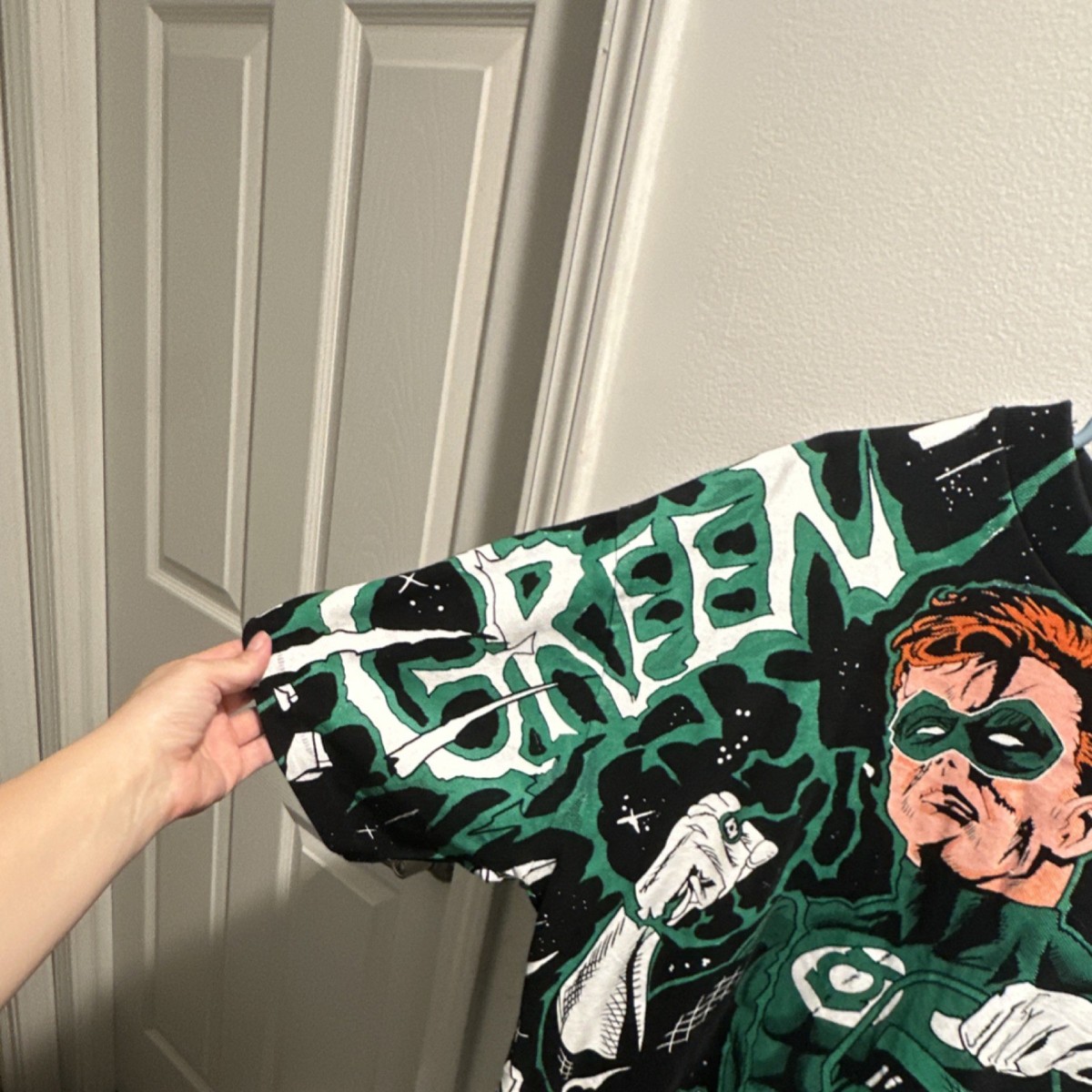 Heavy Duty Green Lantern T-Shirt Men's XL | eBay