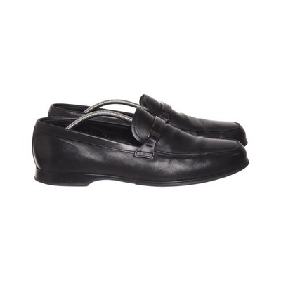 Prada Linea Rossa, Loafers, Größe: 40 1/2, Leder, Schwarz, Herren #lQW