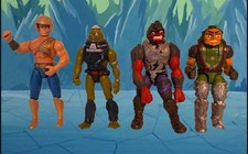 VTG New Adventures of He Man Lot Kalamarr Butthead Quakke He-Man Action Figures