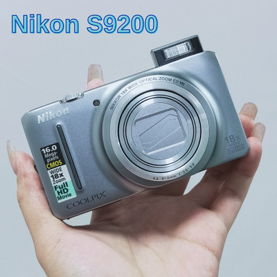 Nikon COOLPIX S9200 Digital Camera 16MP 18x Optical Zoom - 100% Working  Tested
