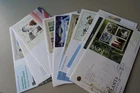 ** GB Fine Collection of 10 MINIATURE SHEET First Day Covers Special Cancels
