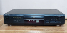 Sony CDP-XE220 Hi-Fi Black CD Player Separate Optical Output -Tested Working