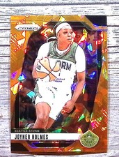 2024 Panini Prizm WNBA #9 Joyner Holmes Orange Velocity Prizms