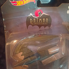 Hot Wheels Batman The Animated Series Batwing 1:64 Gray Diecast Unopened Box