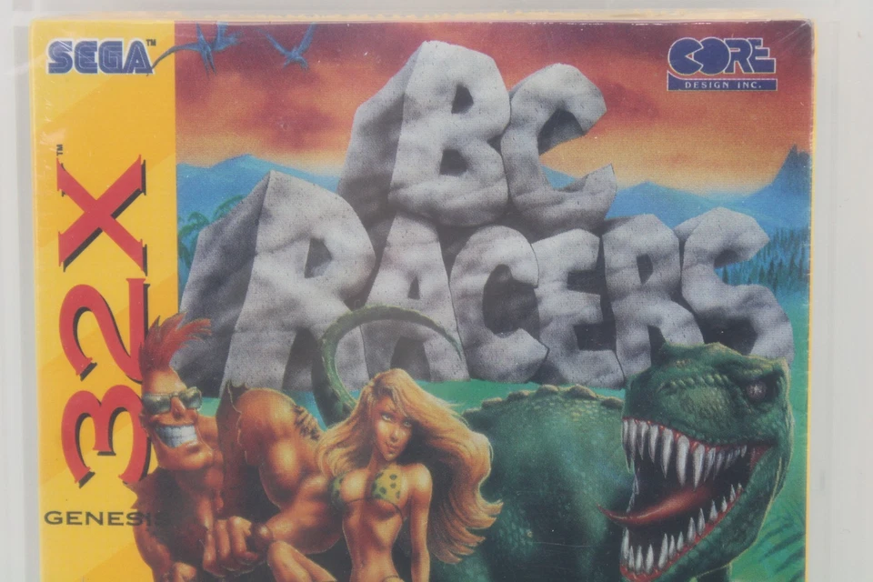 BC Racers Sega Genesis 32X New/Sealed VGA Graded Silver Level 85 NM+ - Image 3 of 4