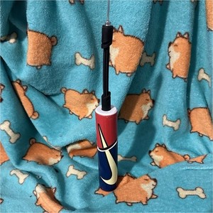 Nike Ball Pump Red Blue White Black Plastic Basketball Needle Included Manual