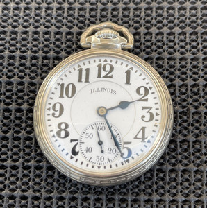Montre De Poche Illinois Bunn Special 1915 - 23 Rubis, 16S, Mécanique, Excellent état