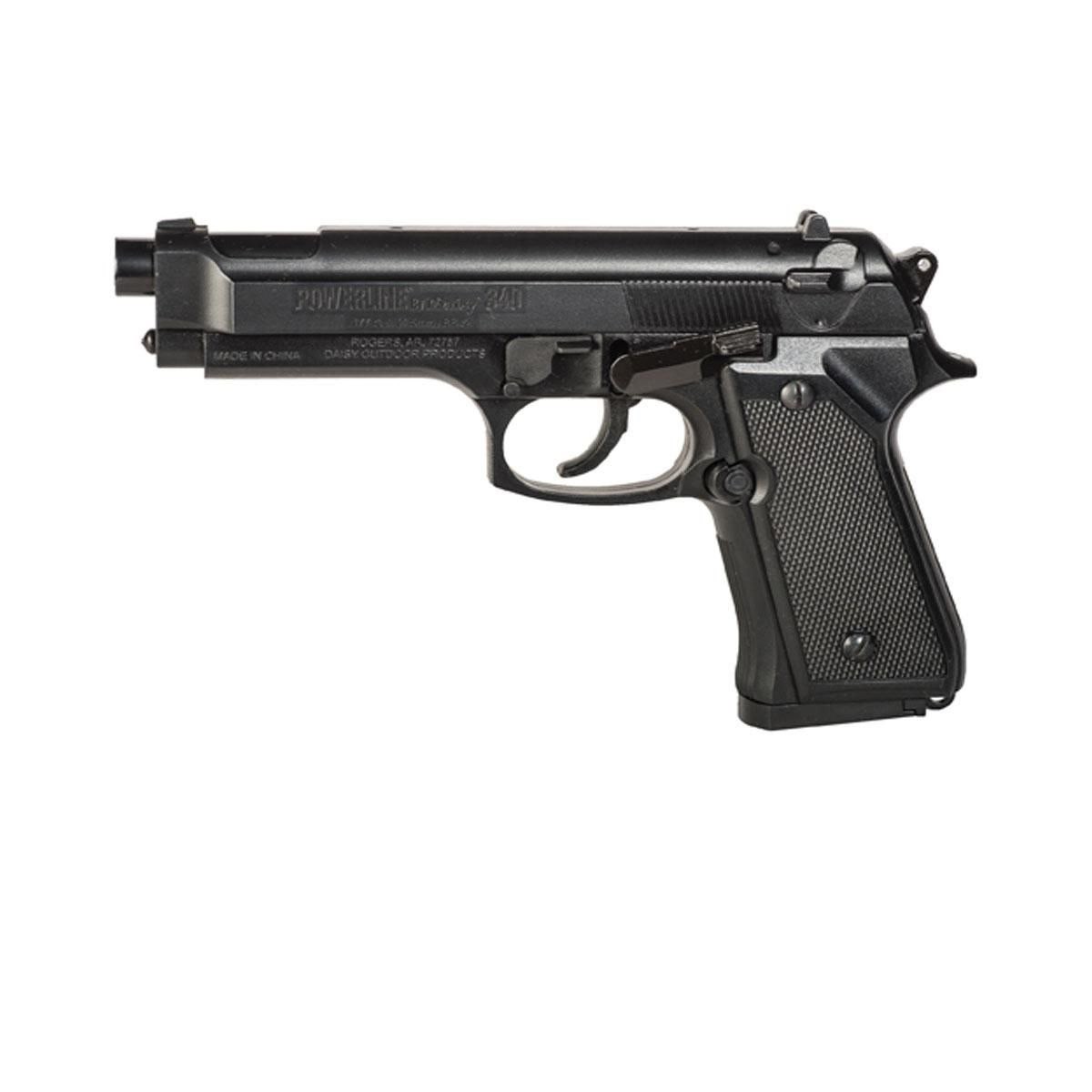 Daisy Powerline 340 Air Gun Pistol 200 Shot Clip .177 Cal BB Pump Spring 240 FPS