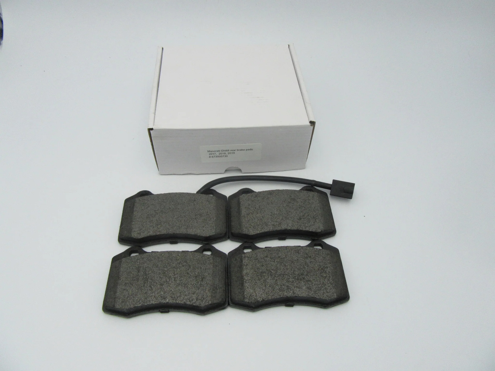 Maserati Ghibli S SQ4 Quattroporte REAR BRAKE PADS 2017 2018 673005730