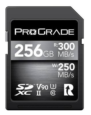 Prograde Digital 256GB UHS-II V90 Memory Card