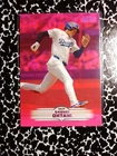 2025 Topps Stadium Club Shohei Ohtani Pink Foil #58. Fat Pack Exclusive Card.